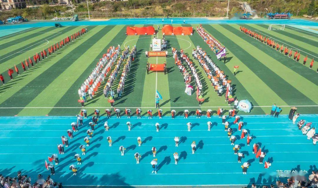 莆田学院第二十一届田径运动会在紫霄校区举行_青春_运动场_表演