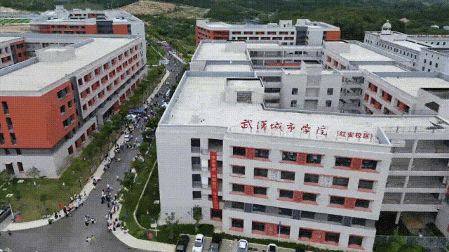 武汉城市学院平面图图片