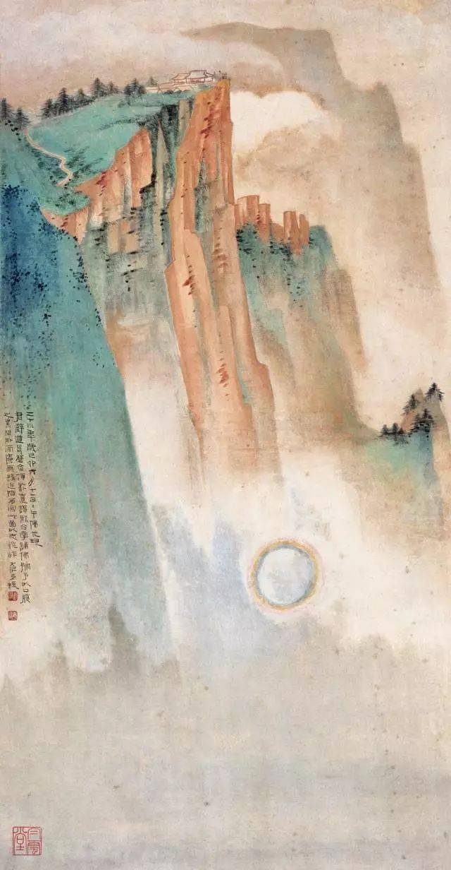 张大千| 中国画与西洋画最高的境界是一样的！_搜狐网