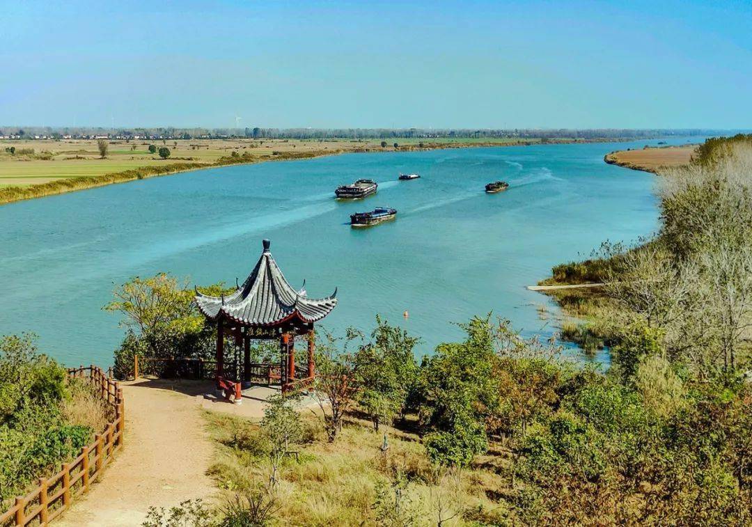 明光这处景色,出片率100%_浮山_淮河_五河县