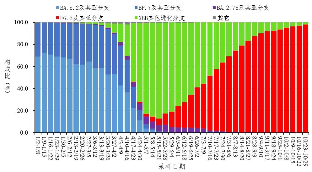 中疾控发布10月全国新型冠状病毒感染疫情情况_病例_变异_分支