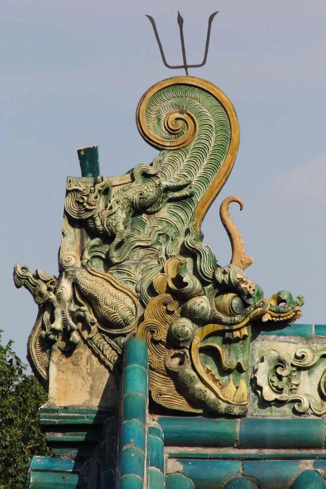 这样美的五彩山西琉璃!_圣母_题记_景清