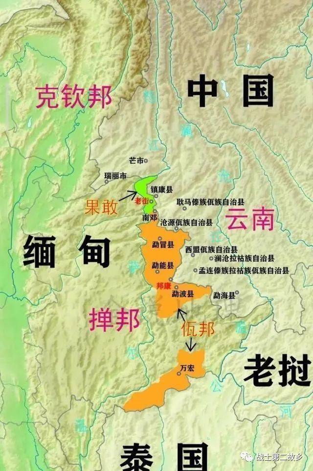 时事地理果敢同盟军在山林里如何捡到的武器缅甸对中国
