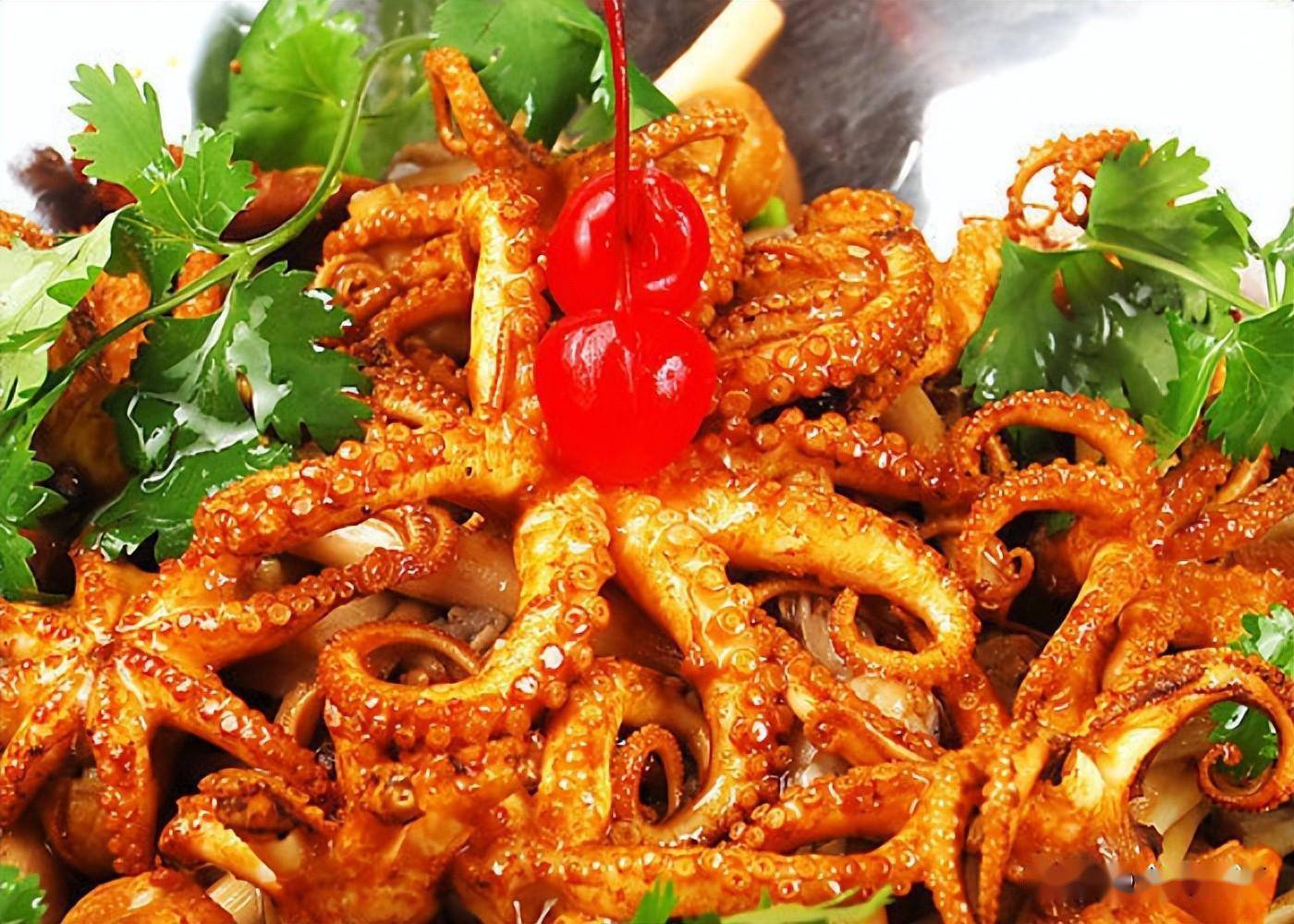 夜宵经典之干锅鱿鱼须,口感鲜辣又解馋,家人吃了都说棒_美食_美味