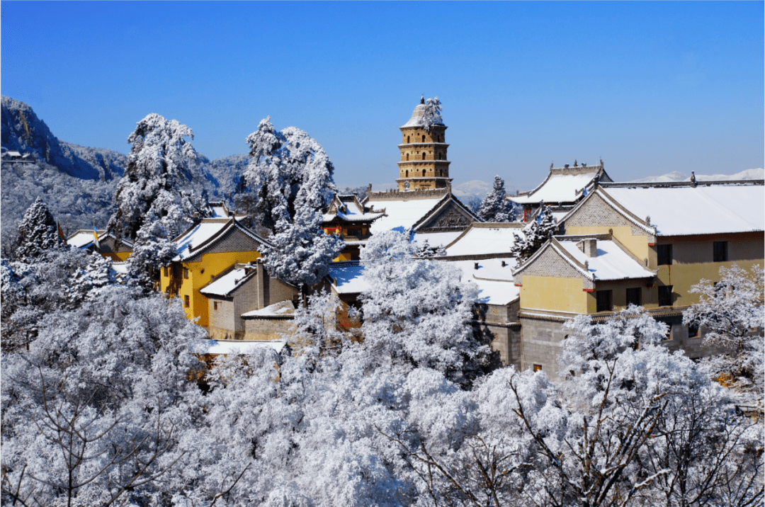 甘肃雪景平凉图片