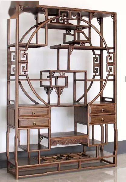 100款精品红木博古架,真是美腻了!