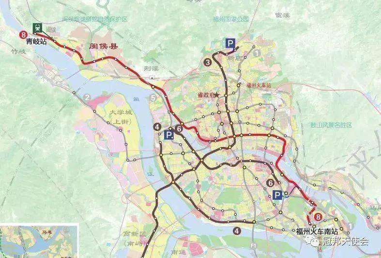 到2035年,福州将有16条地铁,与你相关的有哪些?
