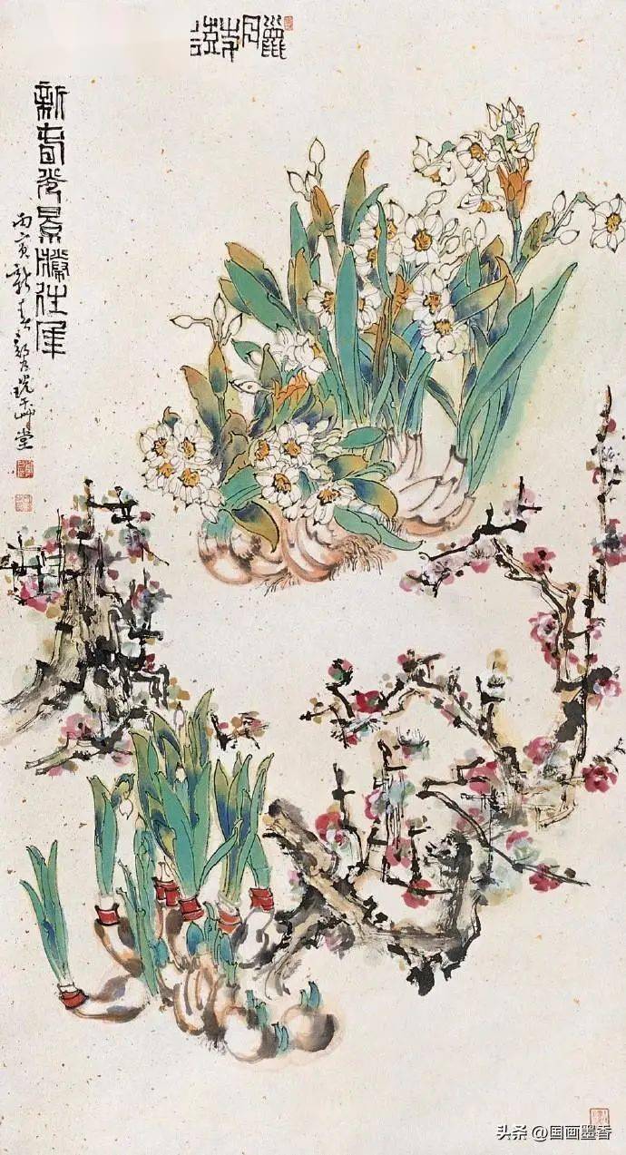 郑乃珖花鸟"出新意于法度之中,寄妙理于豪放之外"_作品_国画_诗意