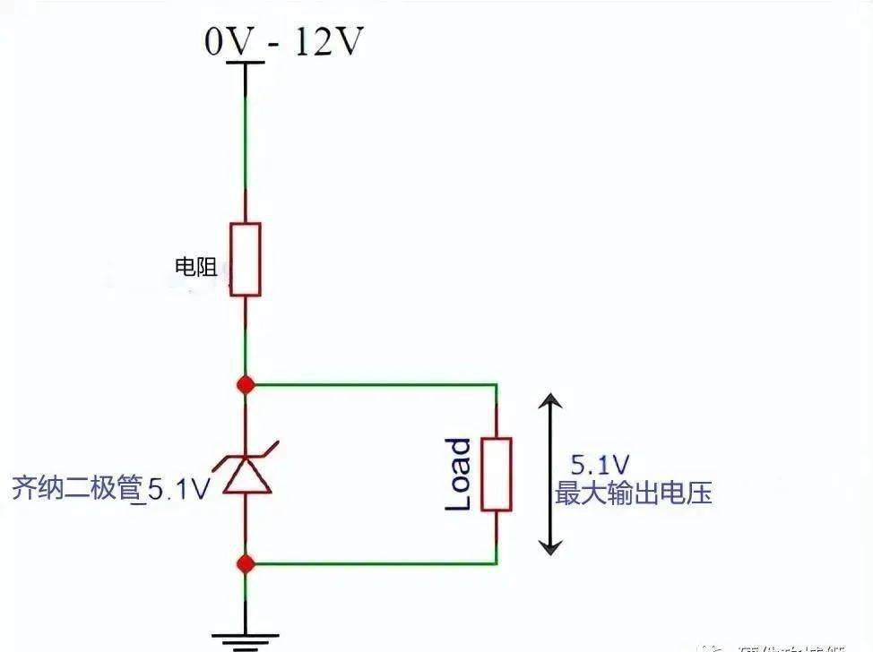 19种常见的二极管应用电路_电压_电流_齐纳