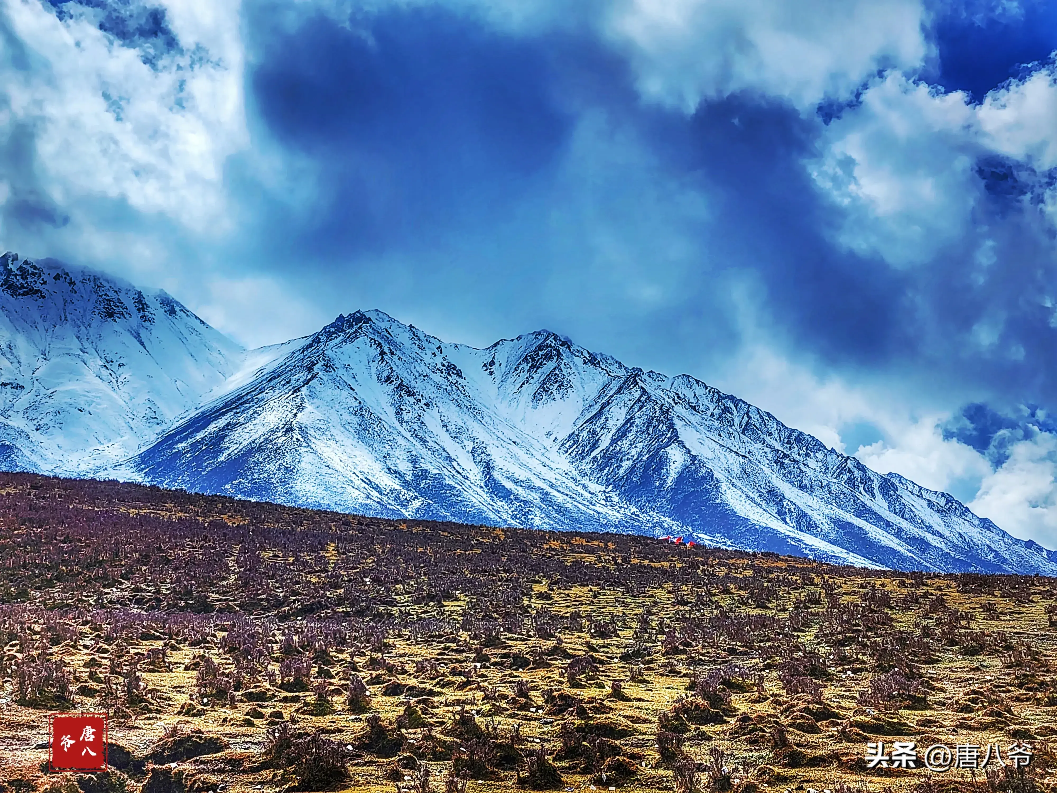 天山雪山最美图片