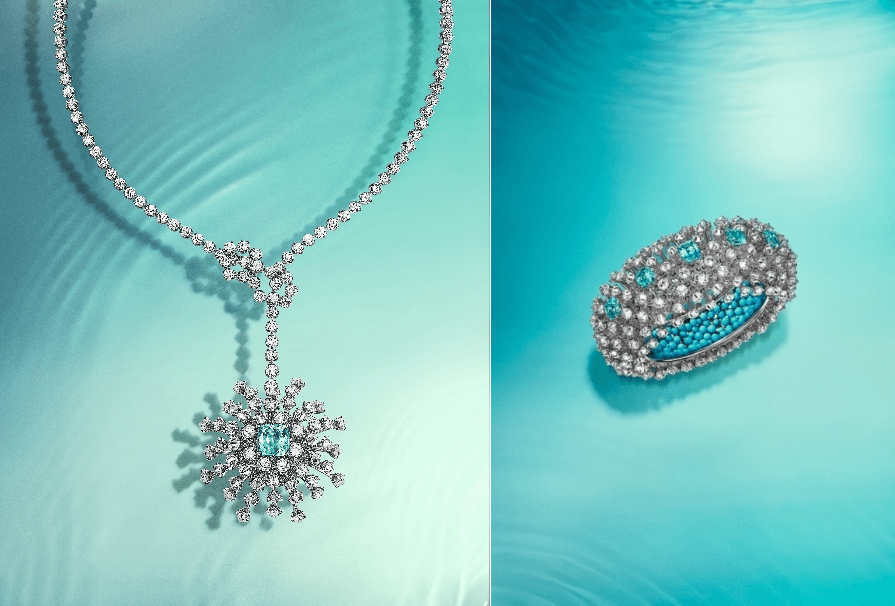 蒂芙尼于上海发布2023 blue book高级珠宝系列 out of the blue幻海