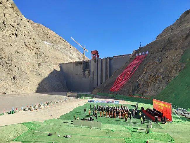 黑河首座骨干调蓄工程黄藏寺水利枢纽下闸蓄水_流域_甘肃_青海