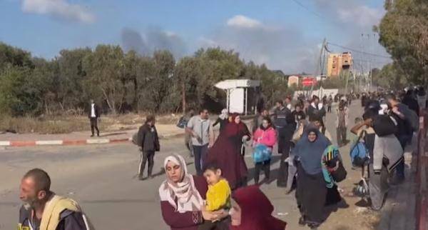 美国媒体称，加沙逃难者面临困境：在炮火下四处躲避 有孩子和父母失散