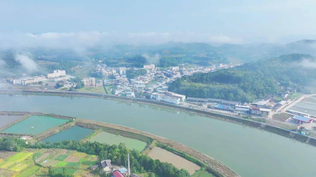 有"颜值"更有"内涵",射洪这个镇美若"天仙"_改造_江集镇_休闲