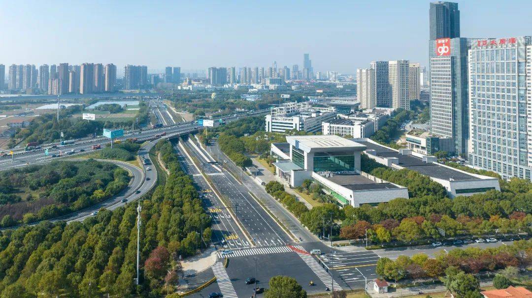 花桥绿地大道(外青松公路-兆丰路)改造工程全线开放交通!_控制_建设