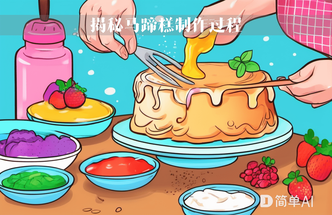 想要自己动手做一道美味的马蹄糕吗?