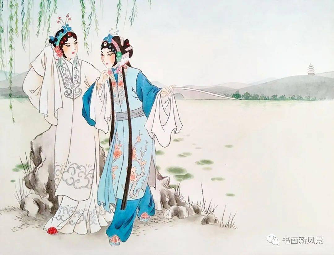 《白蛇传》是中国四大民间爱情传说之一,初步定型于明代冯梦龙《警世