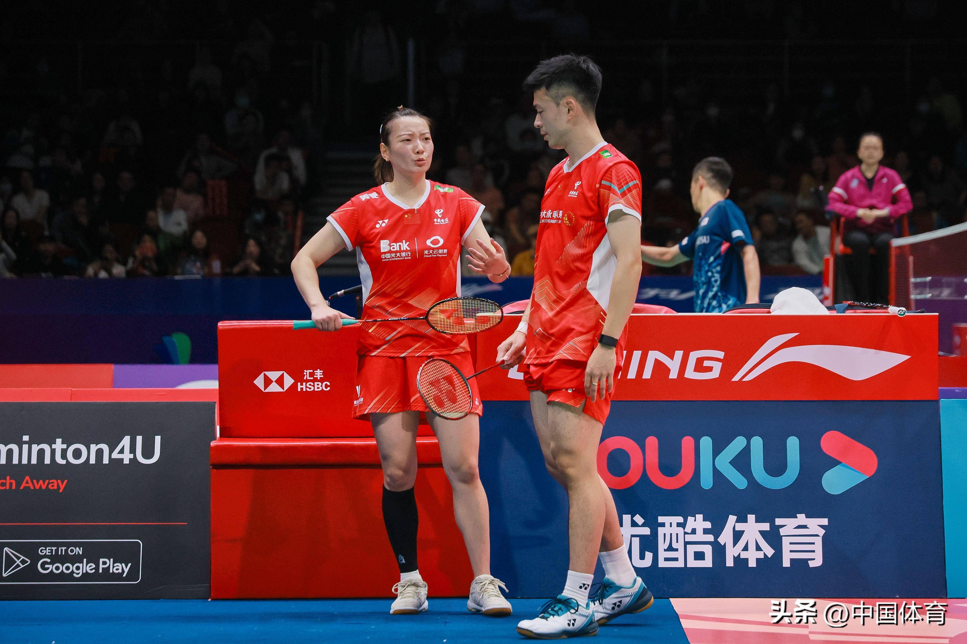 混双首轮"雅思组合"2比0战胜丹麦组合晋级16强_黄雅琼_郑思维_体育讯
