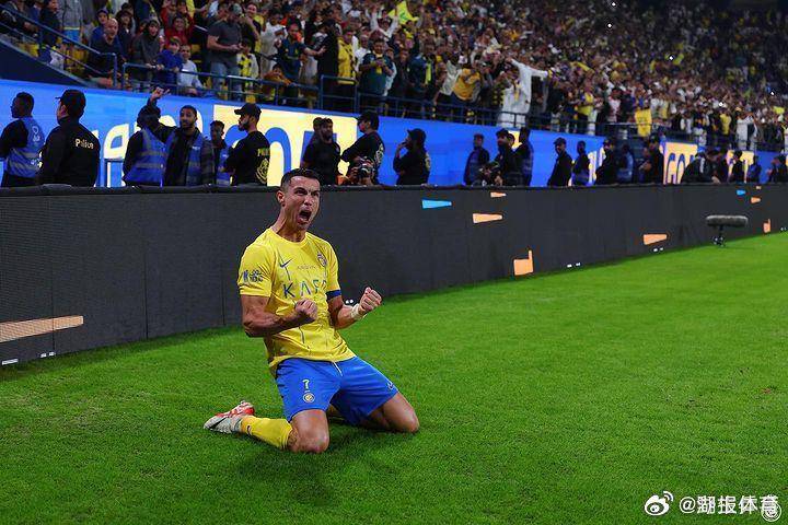 38岁c罗惊天吊射梅开二度,独享世界第一级别联赛射手王_比赛_进球