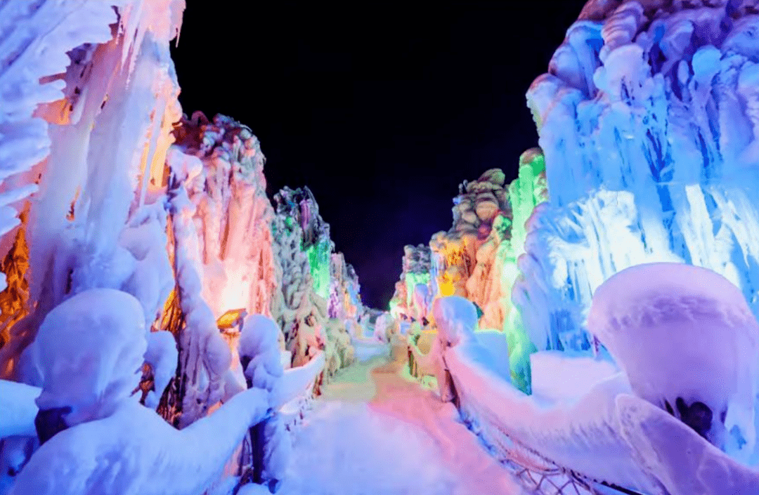 大夫山冰雪世界图片