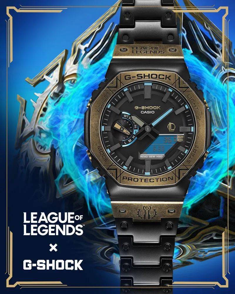 卡西欧 | g-shock·英雄联盟联名款腕表全新登场