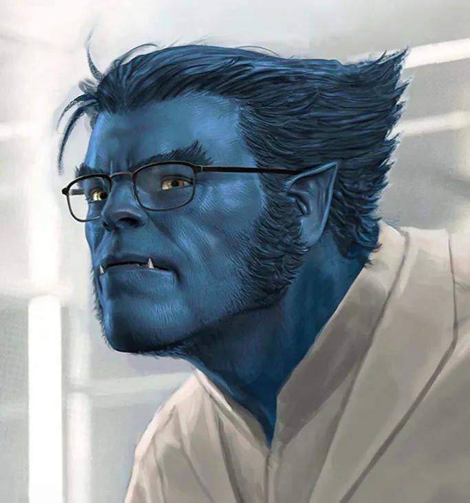 漫画中,"野兽"本名亨利·菲利普·麦考伊,昵称"汉克",是一