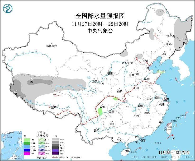 黑龍江天氣26日白天到夜間:黑河南部,齊齊哈爾