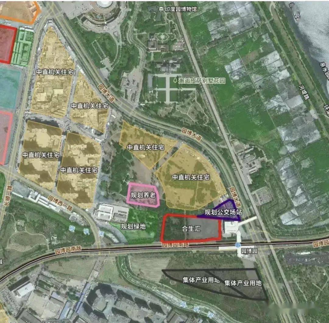 丰台卢沟桥村园博园站北侧产业用地项目规划设计方案公布!