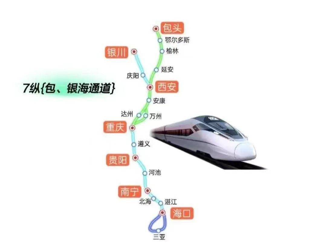 世界最长高铁要来了:贯穿中国南北,包头8小时到海口