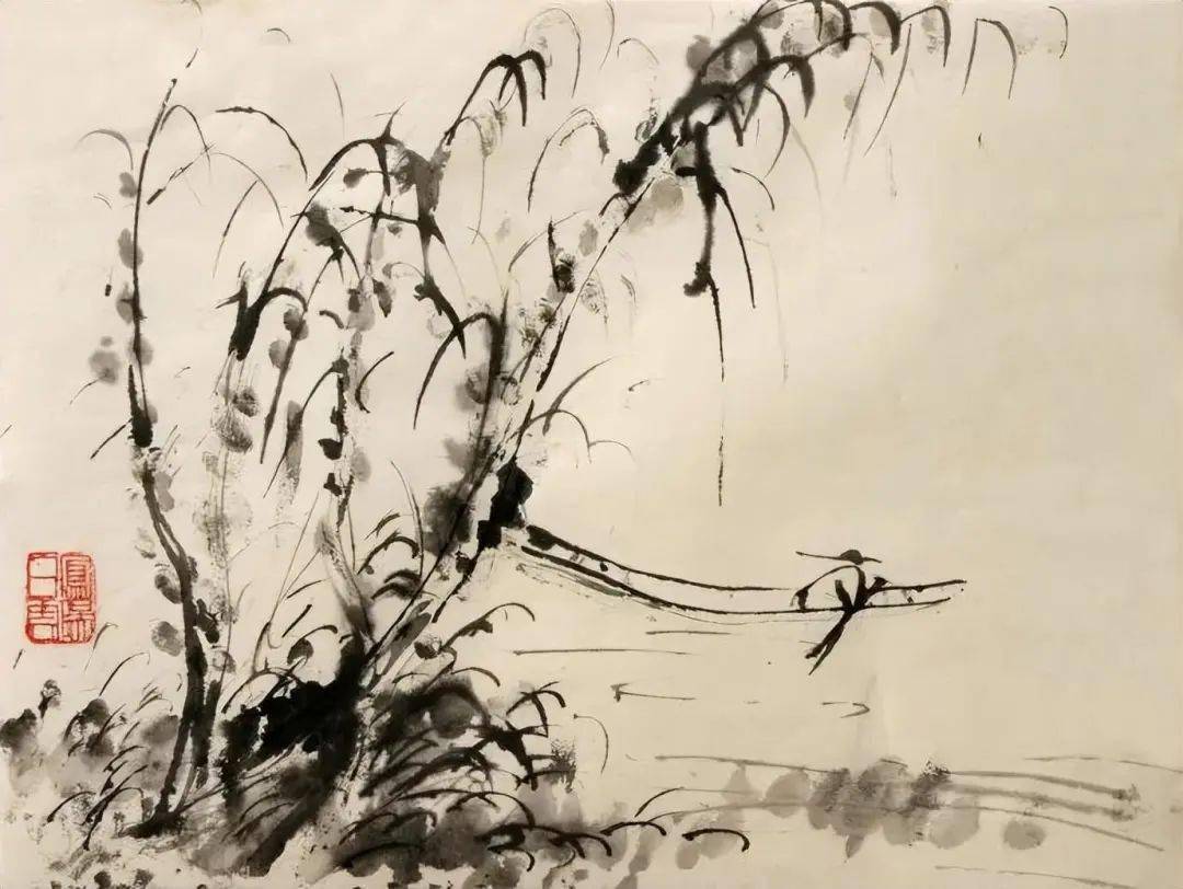 山水(指墨)刘知白 山水(指墨)刘知白 山水(指墨)当代国画常年作品征稿