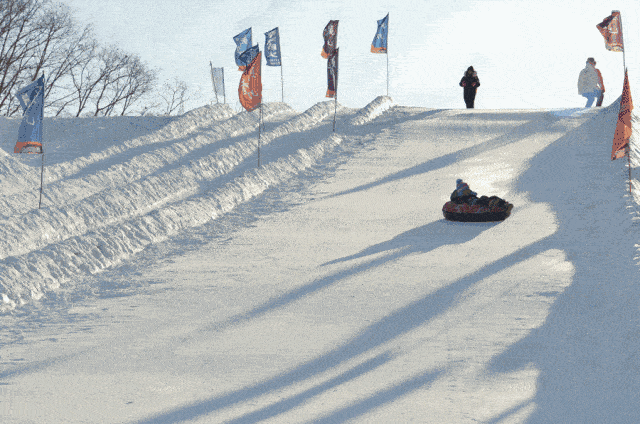 阳泉冠山滑雪场图片