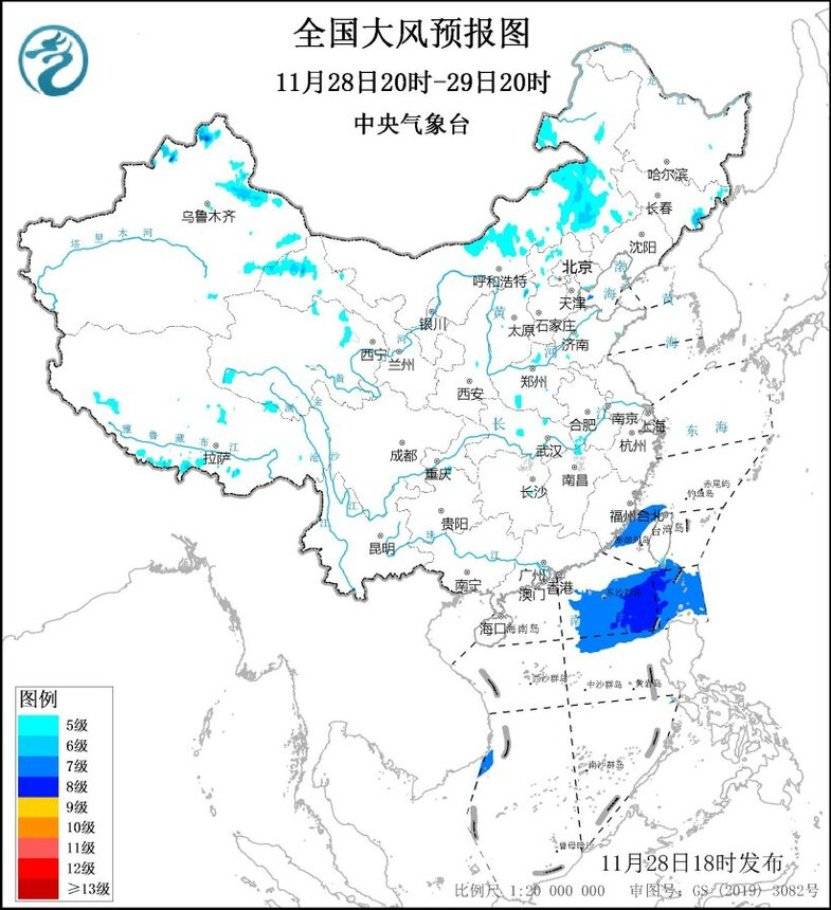 中央气象台：较强冷空气将影响中东部地区内蒙古部分大风 8747