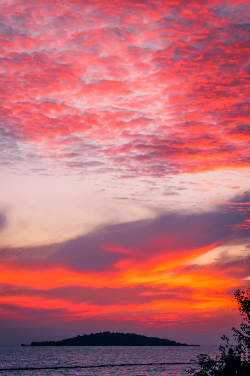 留个傍晚,去追一场绝美日落