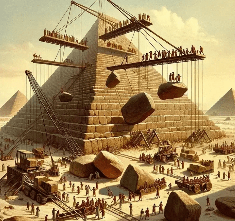 原来,金字塔建造之谜,早就被揭开了,这些技术很超前