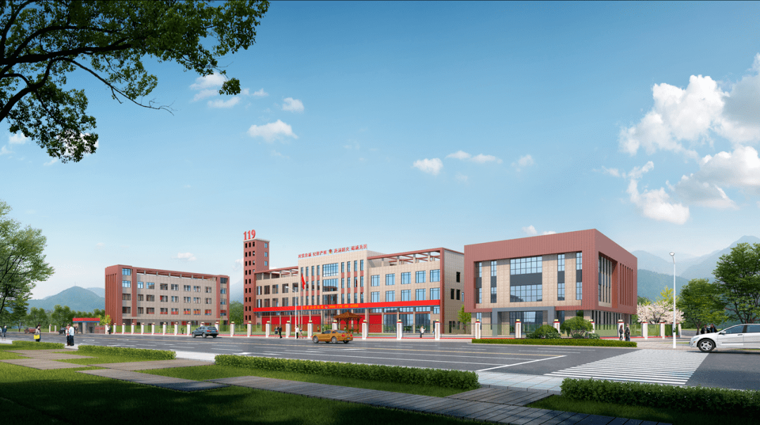 踔厉奋发 共筑华章│郁南县隆重举行大湾消防救援站建设项目动工仪式