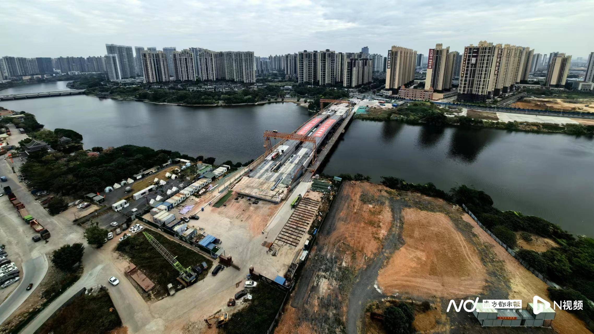 惠州这座桥,明年6月30日前完成通车_施工_金山_项目