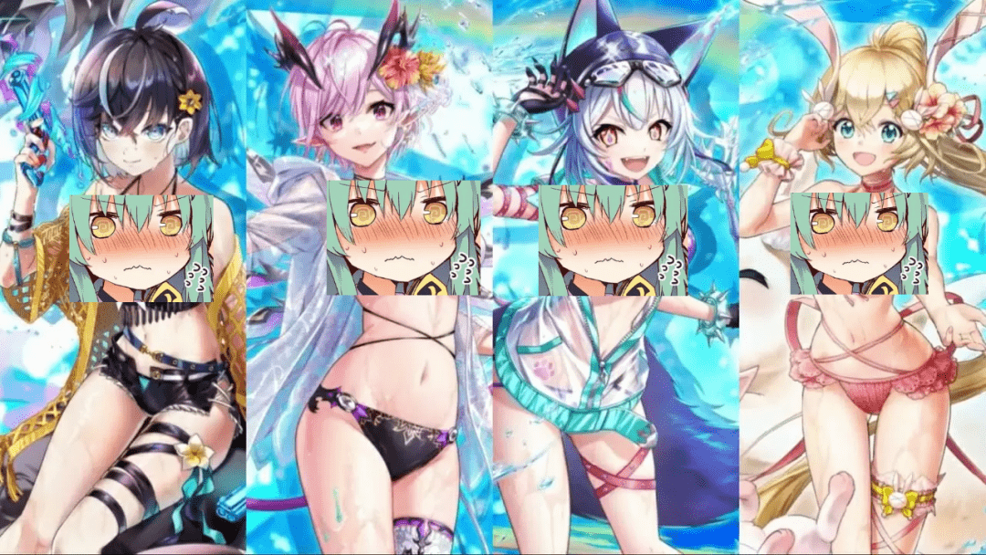 日本研究表明:漏肚脐比漏胸更加瑟瑟_角色_泳装_游戏