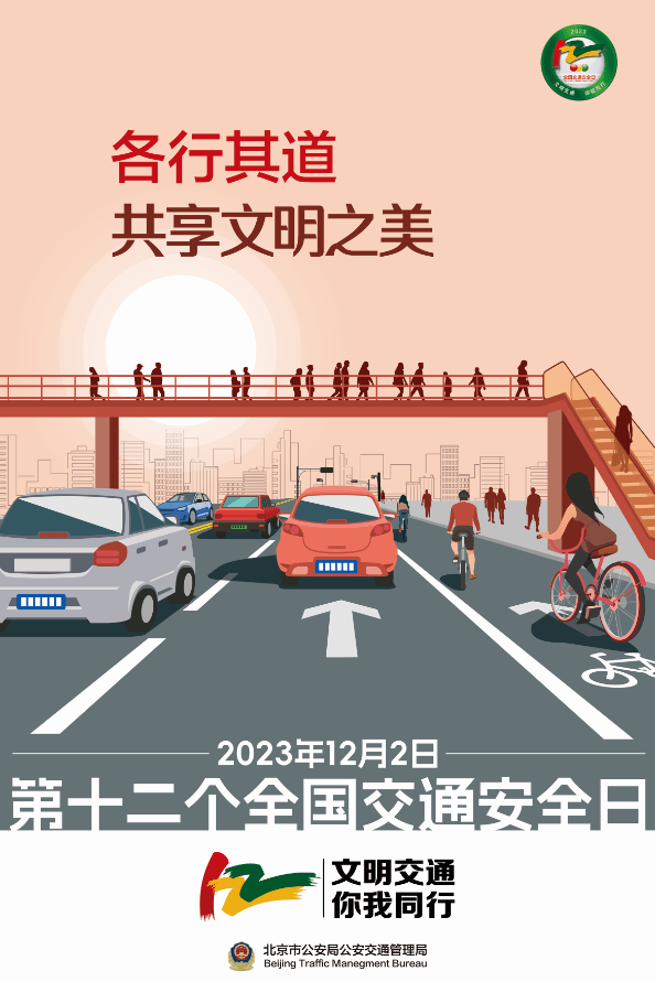【122全国交通安全日】文明交通,你我同行_tcscwb_北京_刘薇
