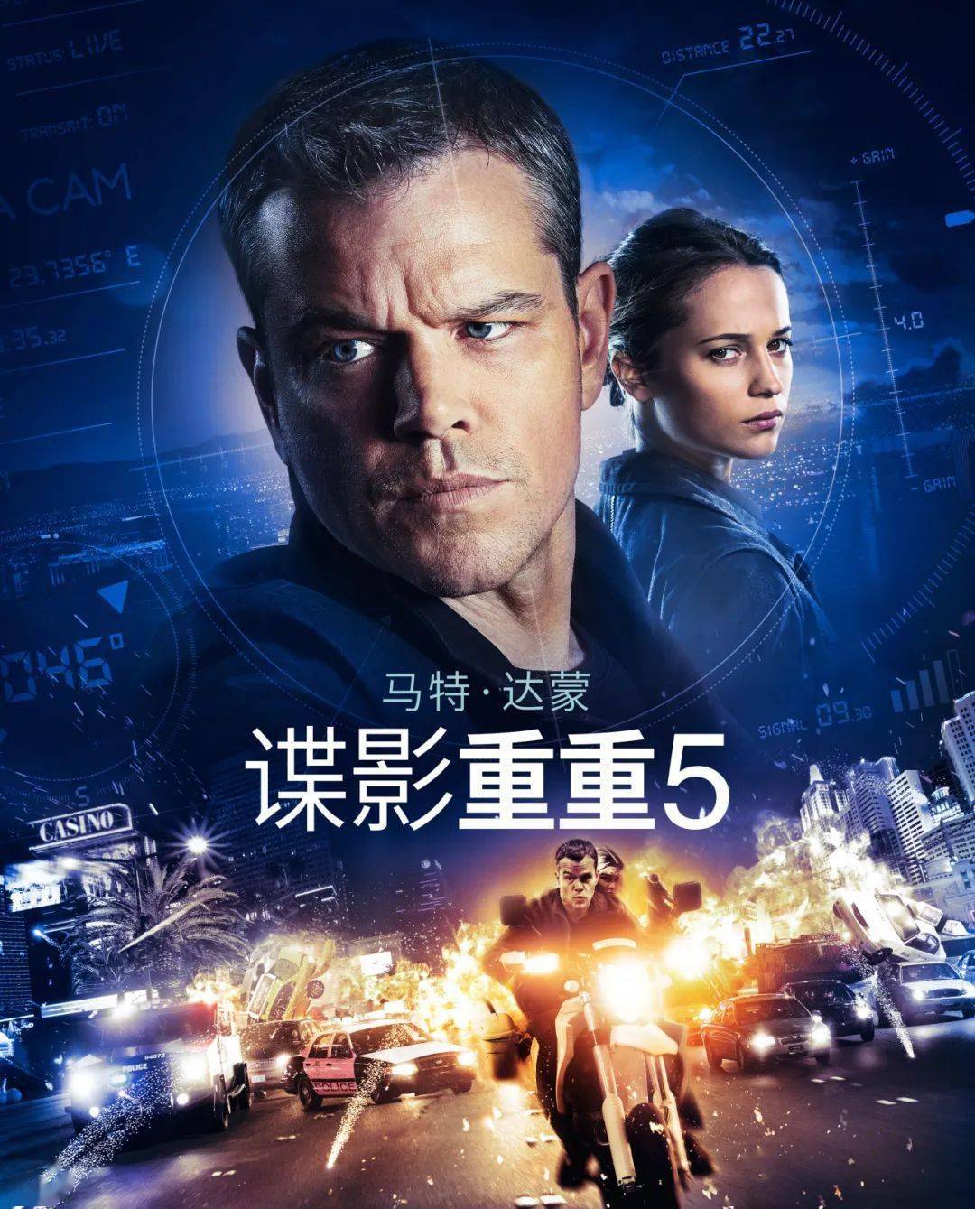 西班牙類型: 動作 / 懸疑 / 驚悚主演: 馬特·達蒙 / 湯米·李·瓊斯