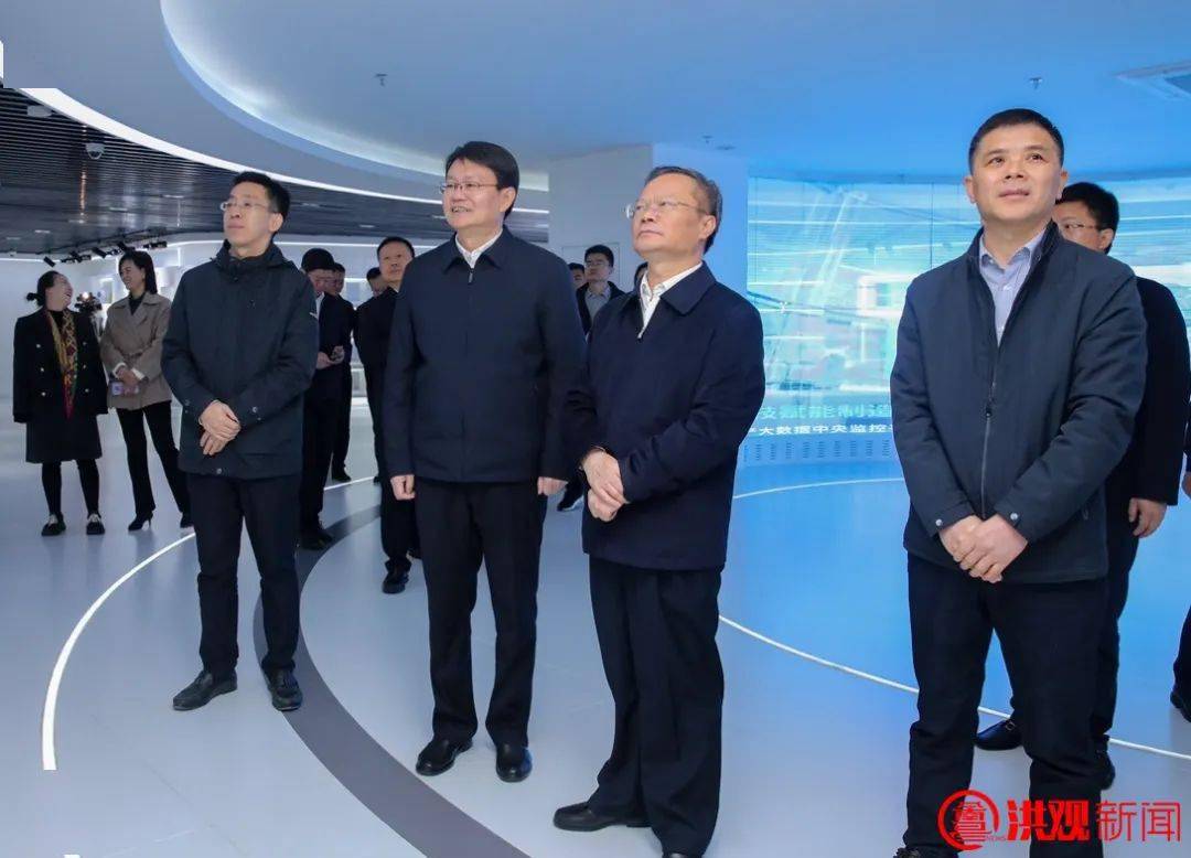 南昌市,赣江新区考察 李红军会见胡忠雄一行 万广明肖玉文参加相关