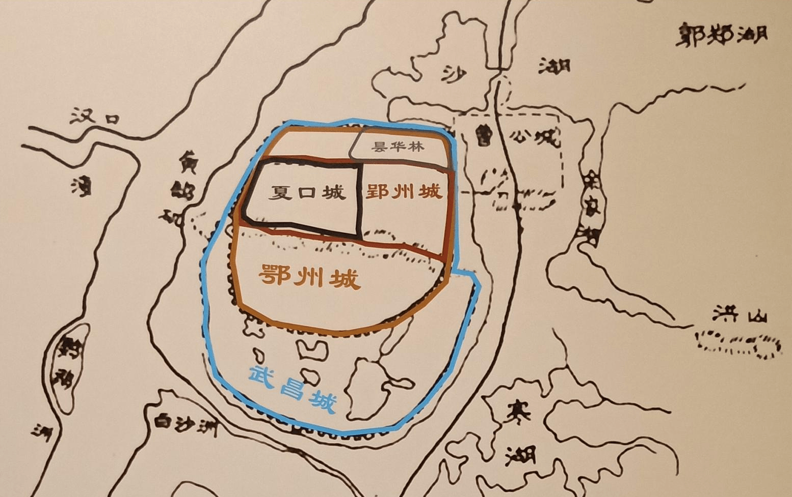 武昌古城最新规划图图片