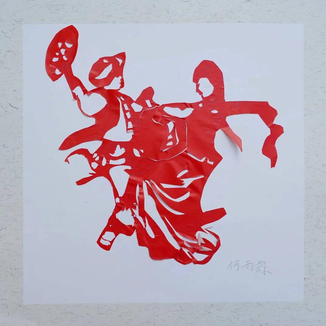 四川非遗剪纸——古蔺二小非遗古蔺花灯剪纸作品展_民间艺术_美术