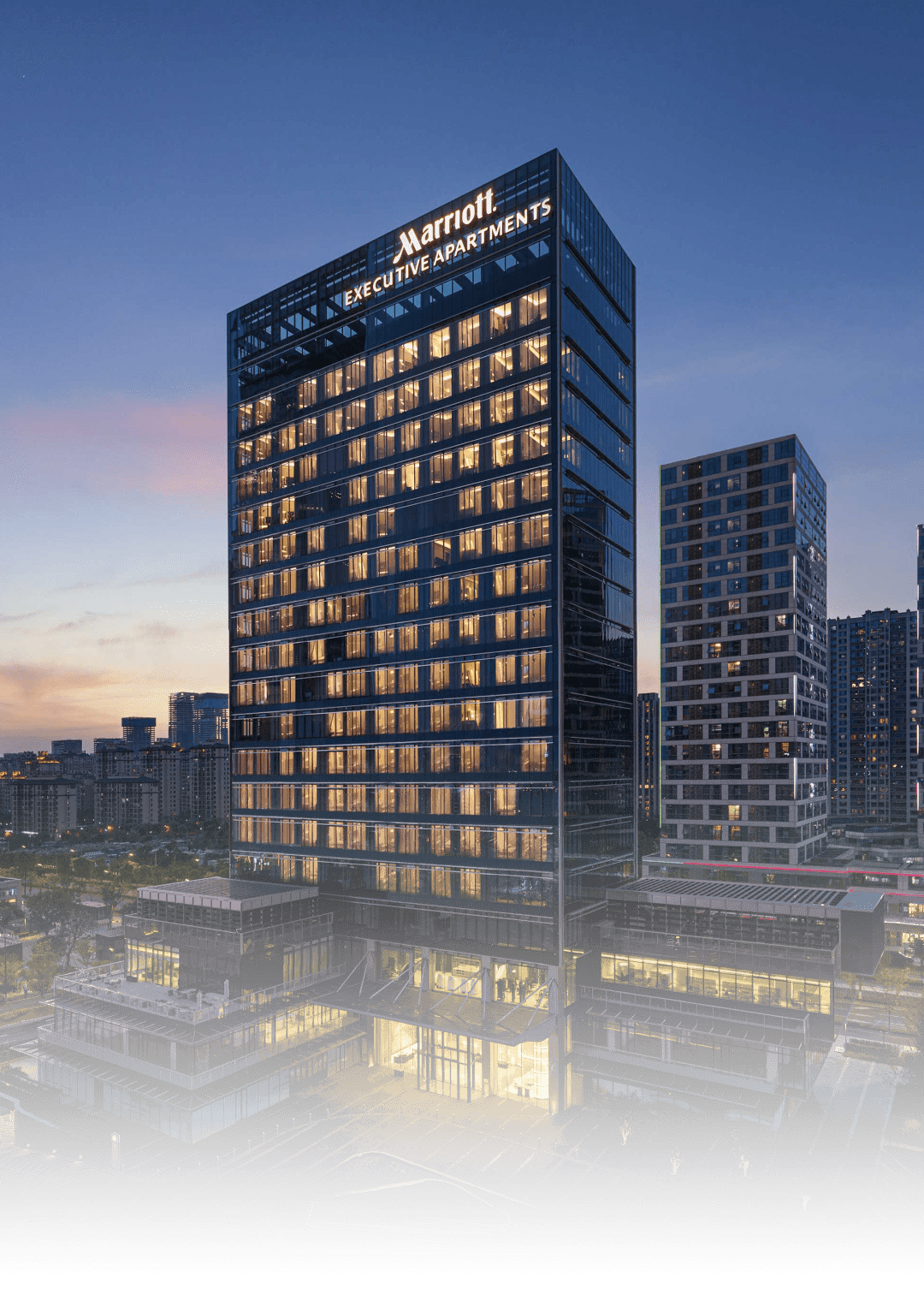 杭州万豪行政公寓盛大开业_宾客_服务_设施