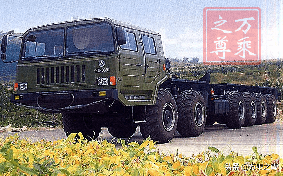 早在80年代中国就仿制过maz--543多轴车,用于搭载着"东风"-11.