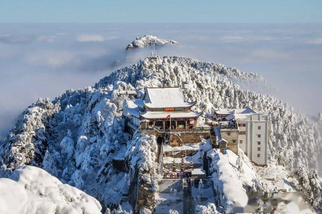 赏雪季|九华山邀您共赴初雪