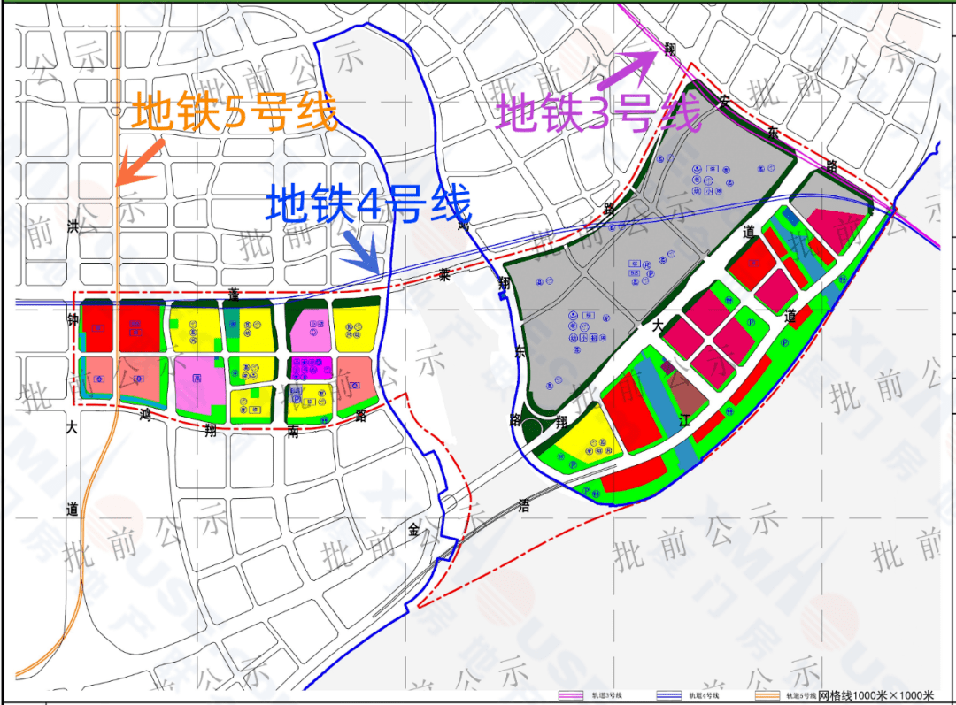 翔安地铁规划图图片