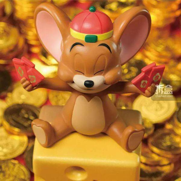 soap studio 猫和老鼠 财源滚滚雕像 春节麻将潮玩手办_官方_网站