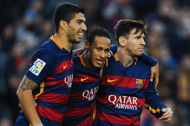 苏牙谈内马尔的追求:如果想成为世界第一,必须跟梅西并肩作战!