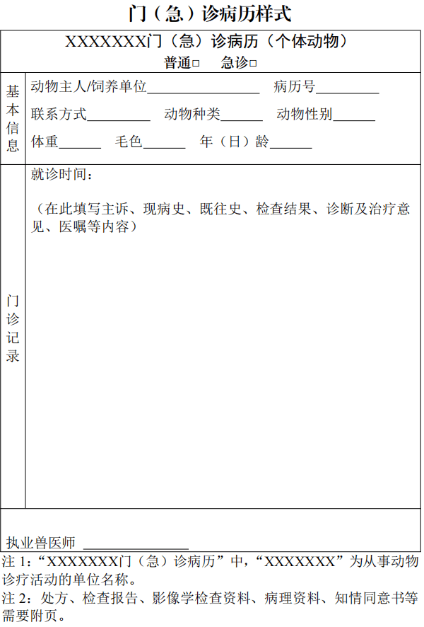 中医门诊病历书写范文图片