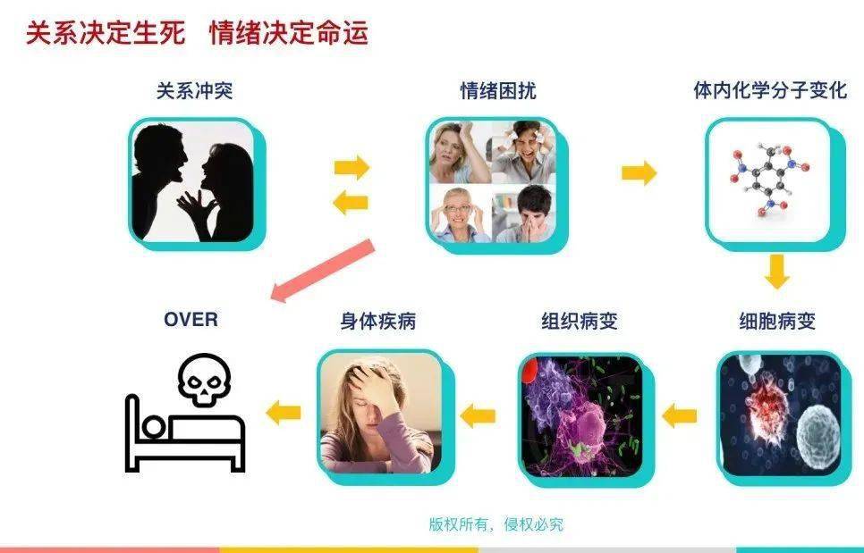 情绪和身体疾病对照图图片